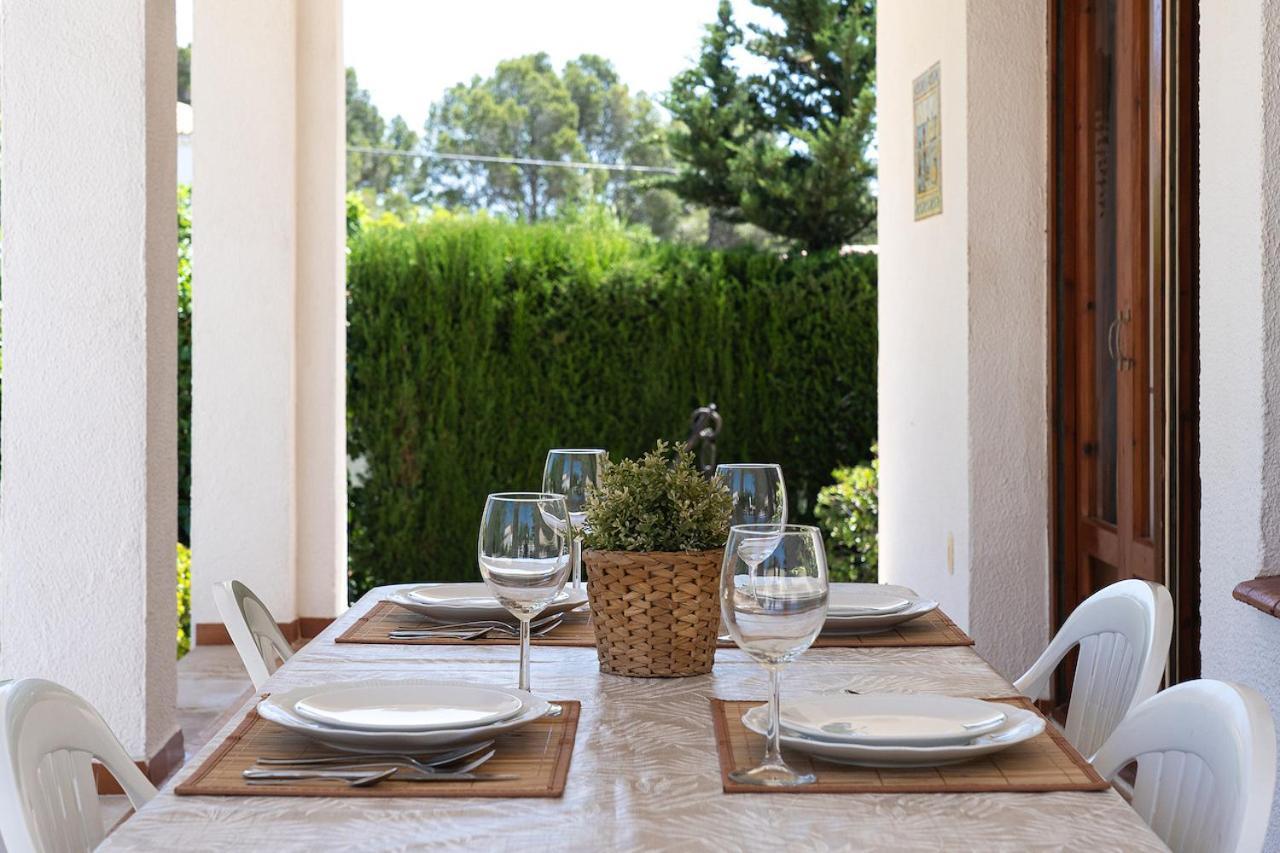 Villa Pescador Les Tres Cales Buitenkant foto